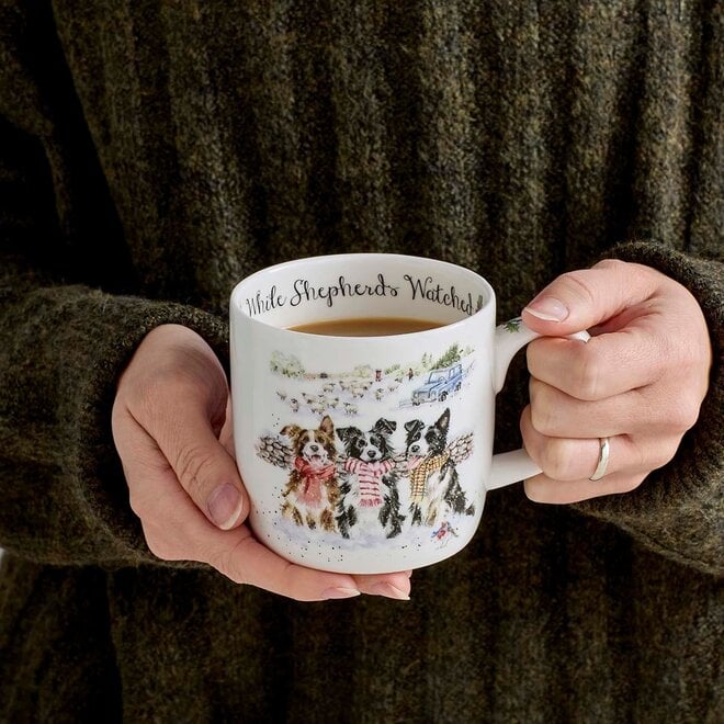 'While Shepherds Watched' Small Mug