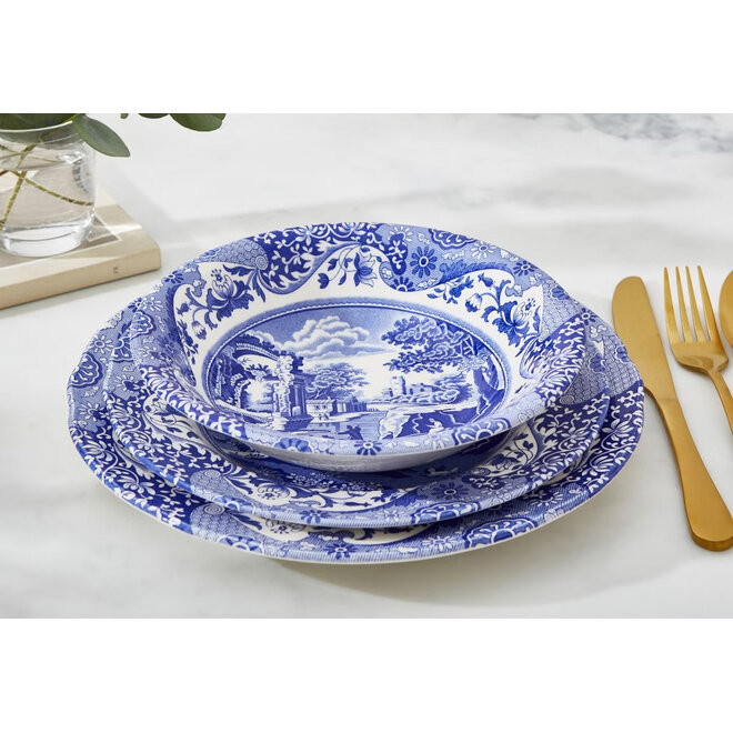 Blue Italian Ascot Cereal Bowl