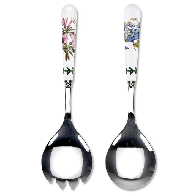 Botanic Garden Salad Servers (Azalea & African Lily)