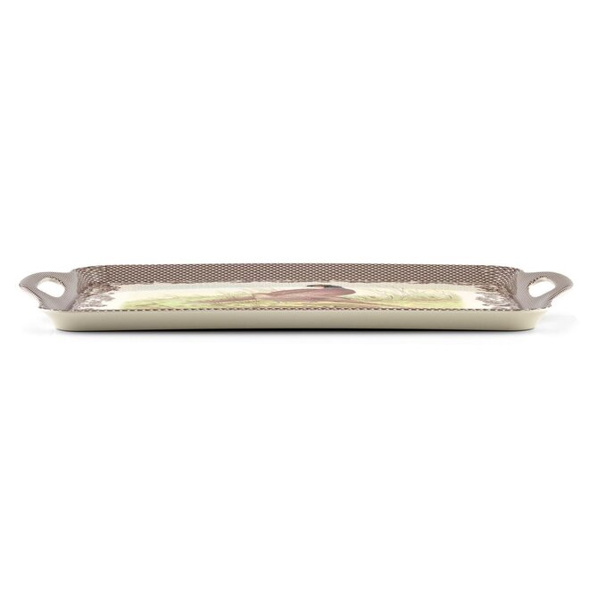 Woodland Large Melamine Handled Tray (Pheasant)