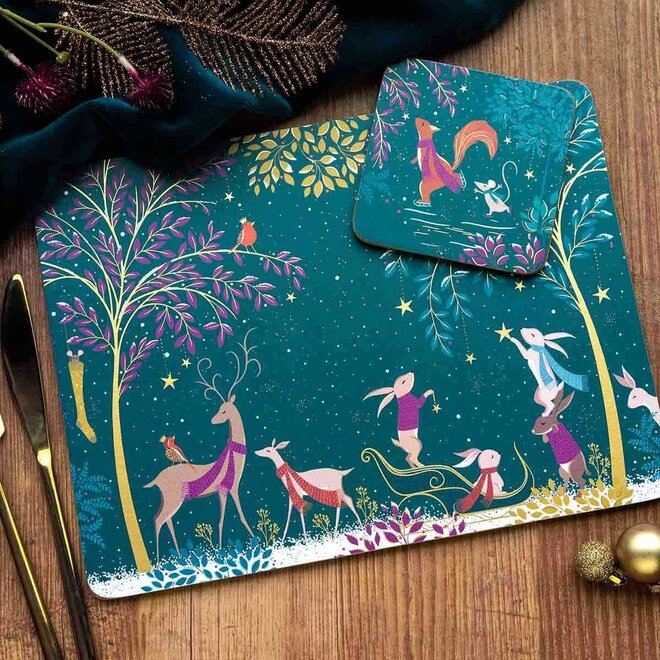 Sara Miller Woodland Tales Small Placemats