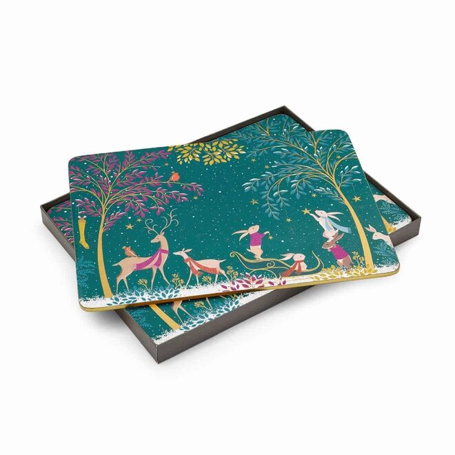 Sara Miller Woodland Tales Small Placemats