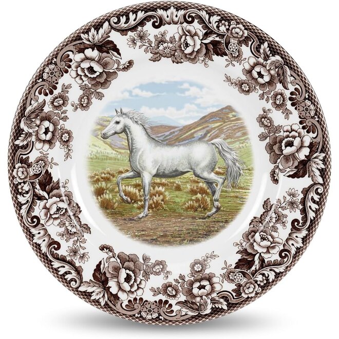 Woodland Dinner Plate (Arabian Horse)