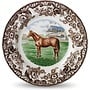 Woodland Dinner Plate (Thoroughbred Horse)