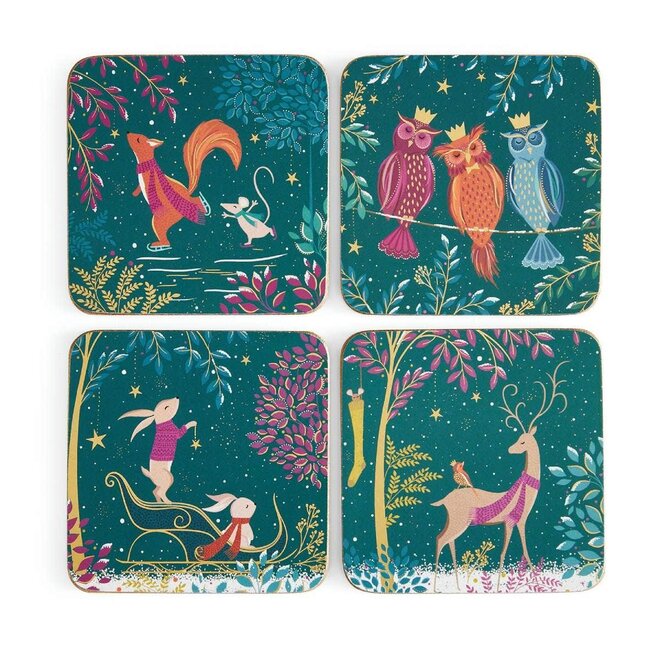 Sara Miller Woodland Tales Coasters