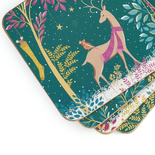 Sara Miller Woodland Tales Coasters