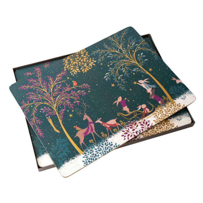 Sara Miller Woodland Tales Large Placemats