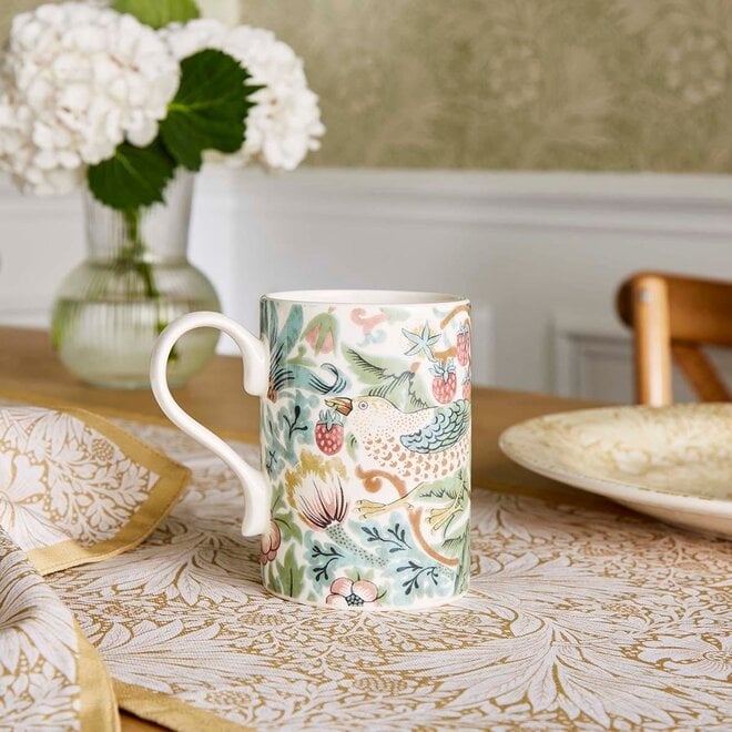 Morris & Co. Strawberry Thief Mug
