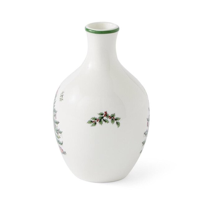 Christmas Tree Posy Vase 6"