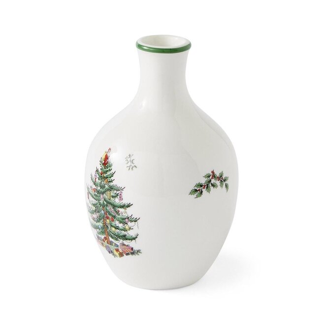Christmas Tree Posy Vase 6"
