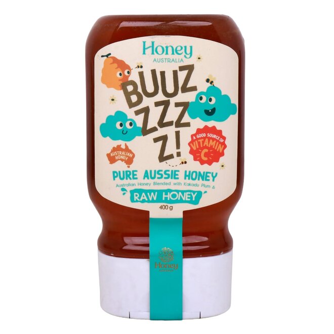 Honey Australia Buzz Raw Honey Squeeze 400g
