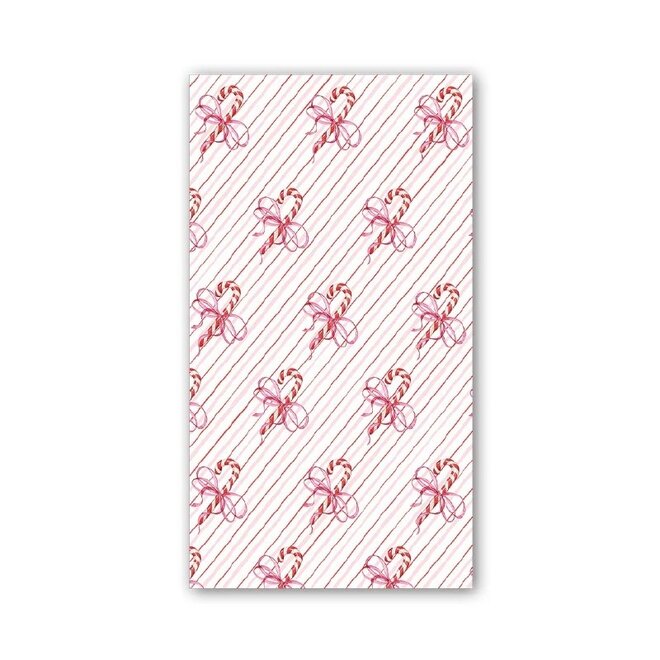 Peppermint Paper Hostess Napkins