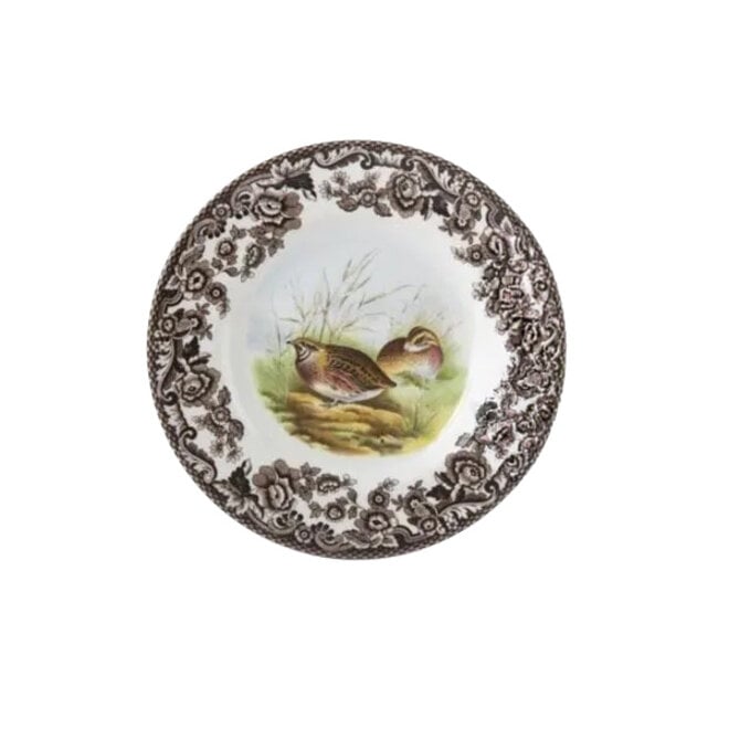 Woodland Canape Plate (Quail)