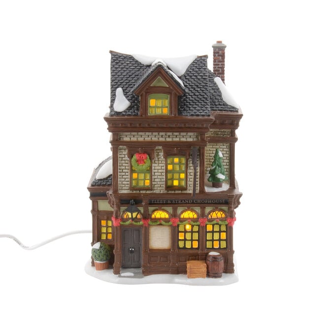 Dickens Village "Fleet & Strand Chophouse"