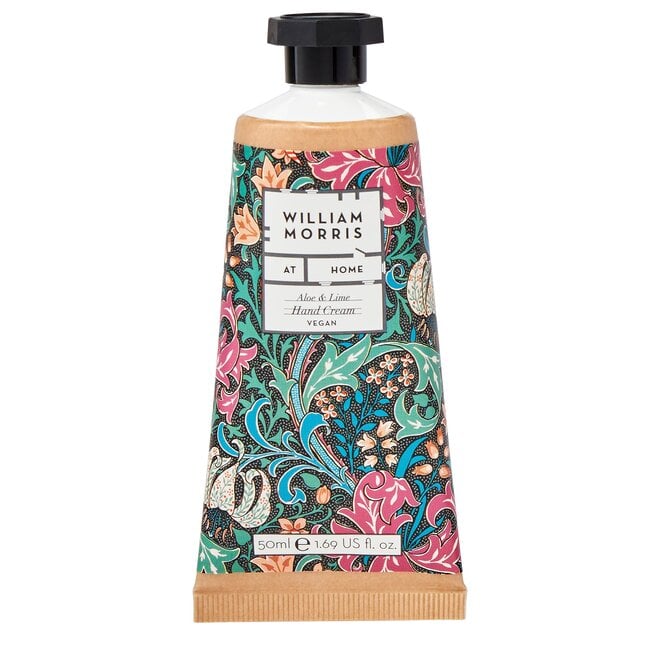William Morris at Home Aloe & Lime Hand Cream (Golden Lily Dark) 50ml