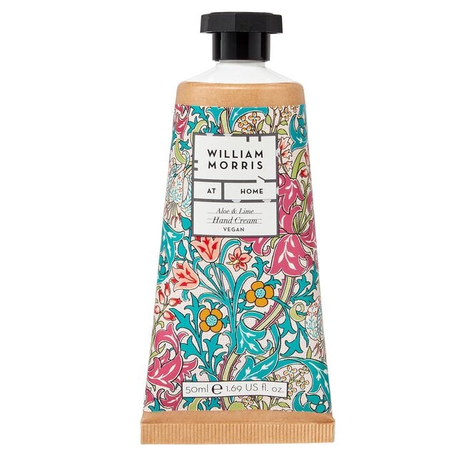 William Morris at Home Aloe & Lime Hand Cream (Golden Lily Light) 50ml