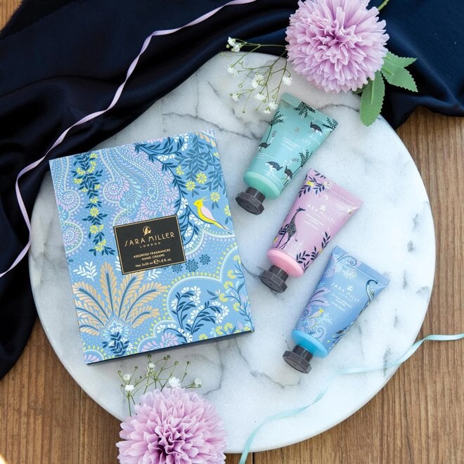Sara Miller Hand Cream Trio