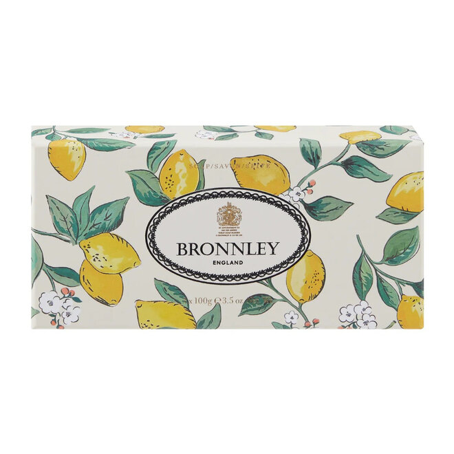 Bronnley Lemon Bar Soap Gift Set