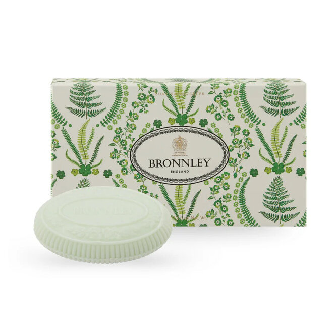 Bronnley English Fern Bar Soap Gift Set