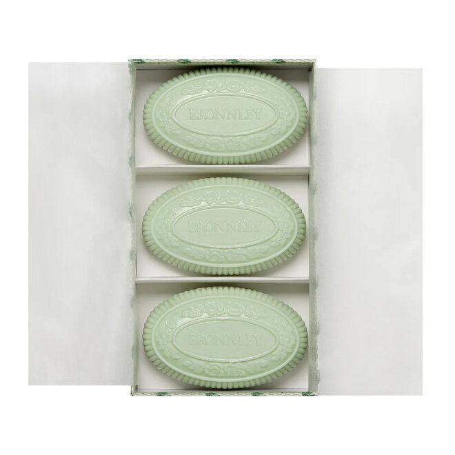 Bronnley English Fern Bar Soap Gift Set