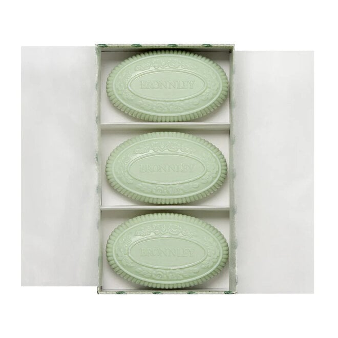Bronnley English Fern Bar Soap Gift Set