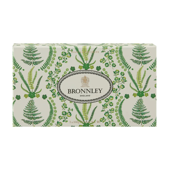 Bronnley English Fern Bar Soap Gift Set