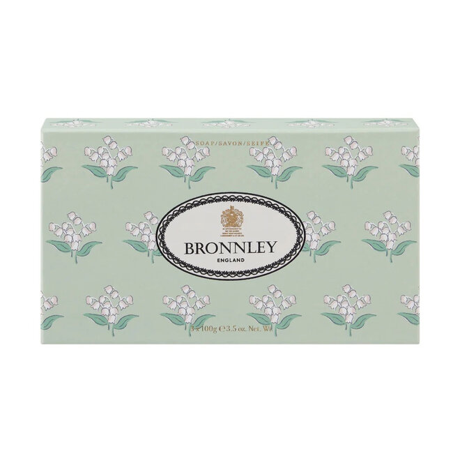 Bronnley Lily of the Valley Bar Soap Gift Set