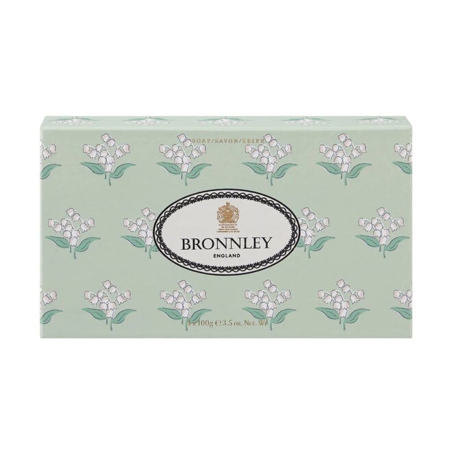 Bronnley Lily of the Valley Bar Soap Gift Set