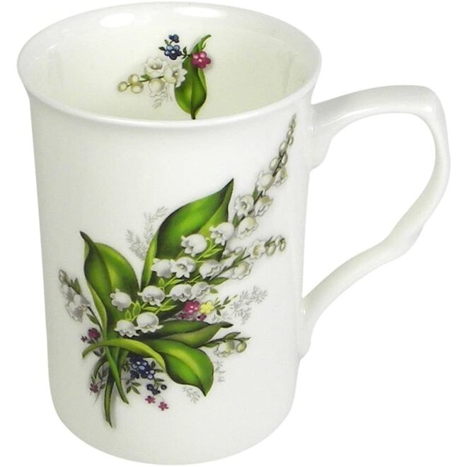 Adderley Ceramics Lily of the Valley Mug