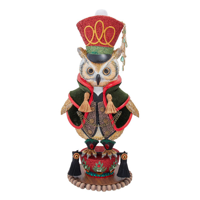 Owl Soldier Nutcracker