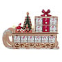 LED Santa Sleigh Advent Calendar