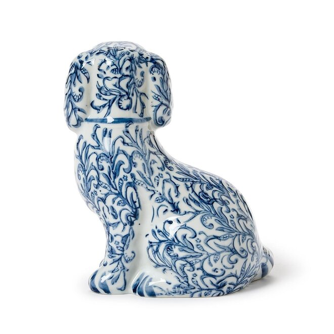 Chinoiserie Staffordshire Dog Statue