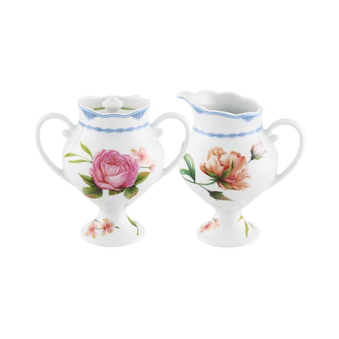 Bridgerton Sugar Bowl & Milk Jug Set
