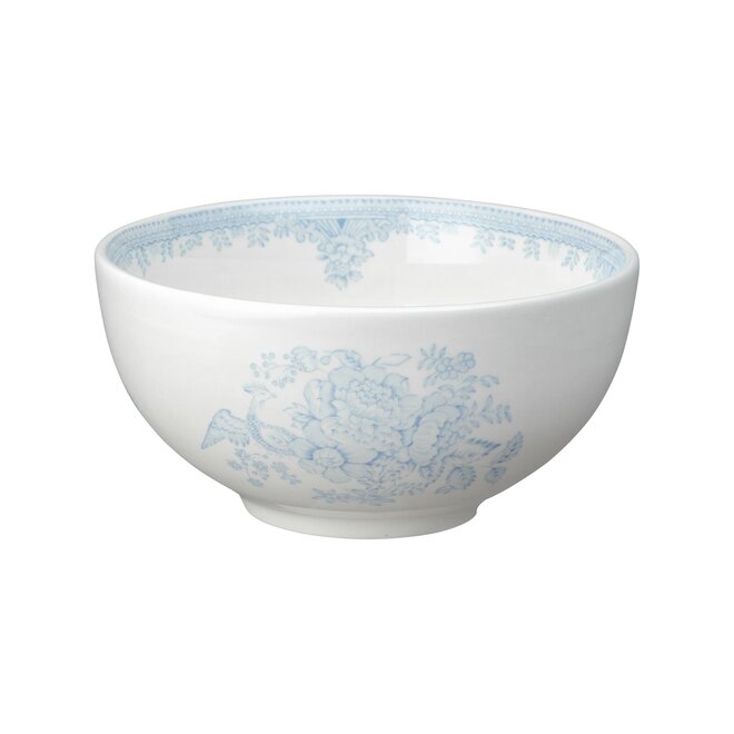 Blue Asiatic Pheasants Small Footed Bowl