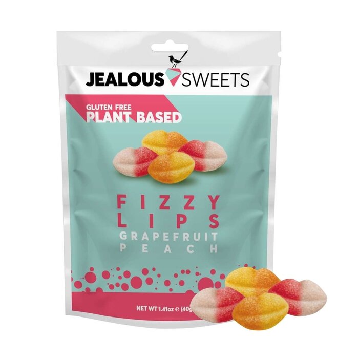 Jealous Sweets Fizzy Lips 125g