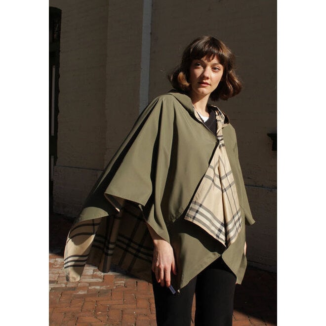 RainRap (Olive & Plaid)