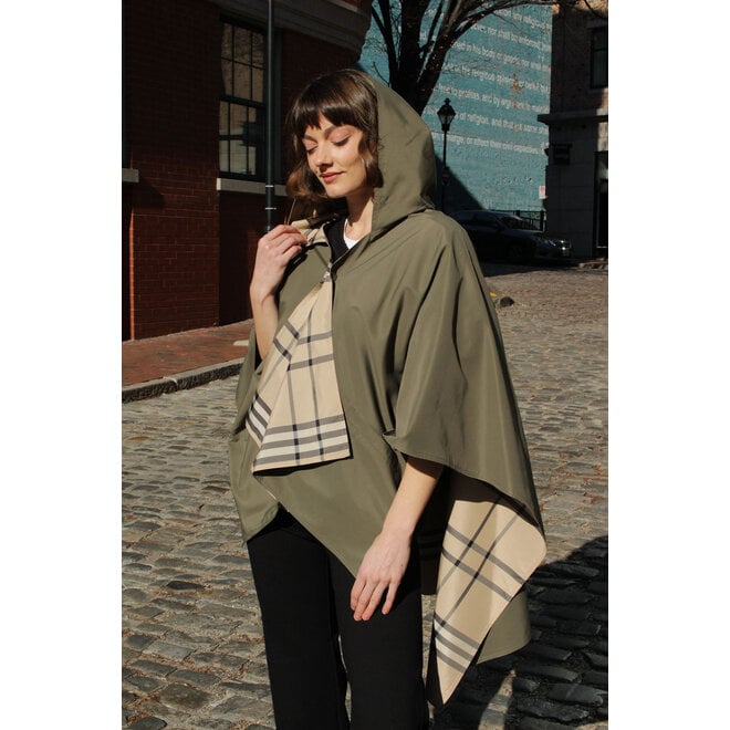 RainRap (Olive & Plaid)