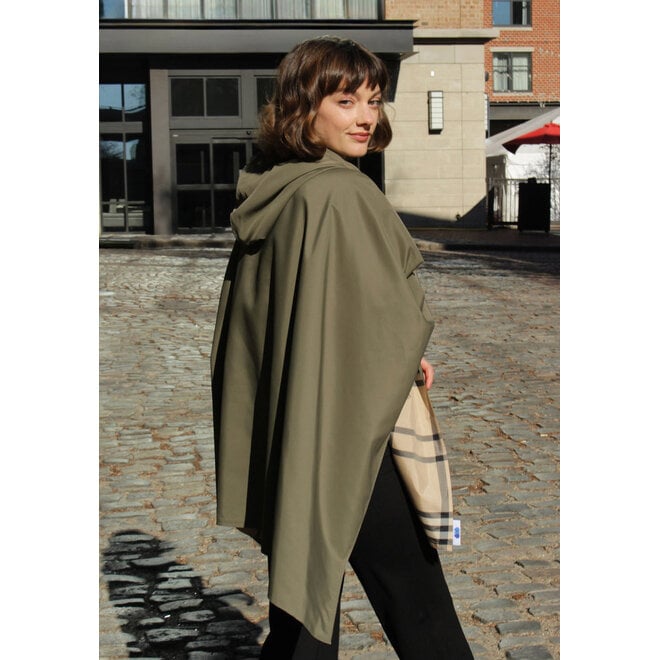 RainRap (Olive & Plaid)
