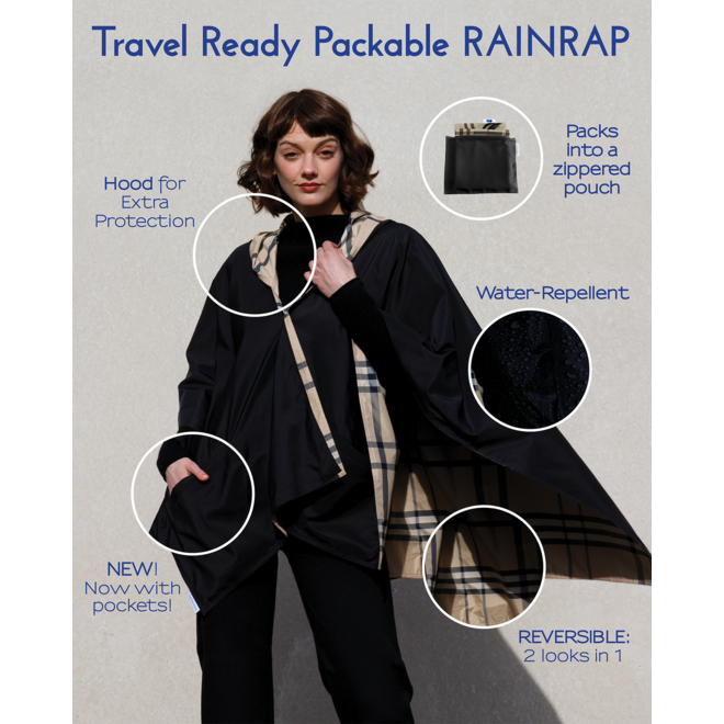 RainRap (Olive & Plaid)