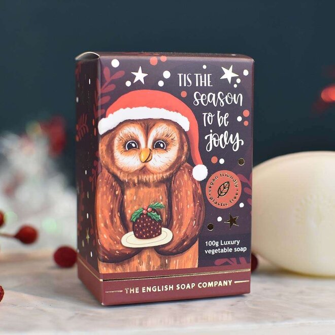 Christmas Owl Mini Bar Soap