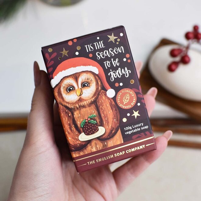Christmas Owl Mini Bar Soap