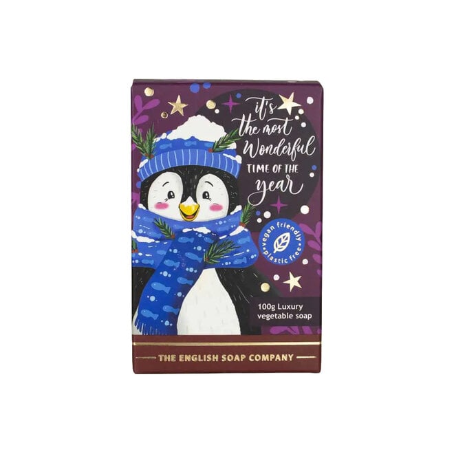English Soap Co. Christmas Penguin Mini Bar Soap