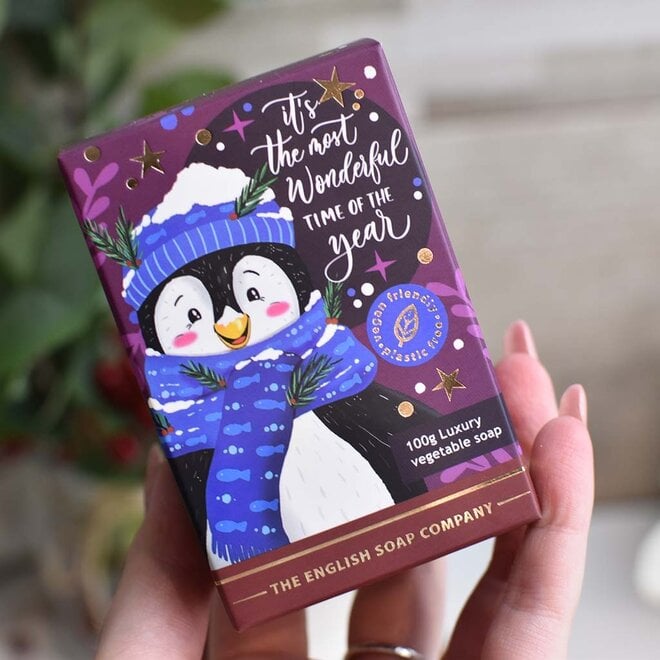 English Soap Co. Christmas Penguin Mini Bar Soap