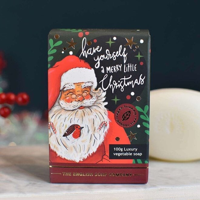 English Soap Co. Santa Mini Bar Soap