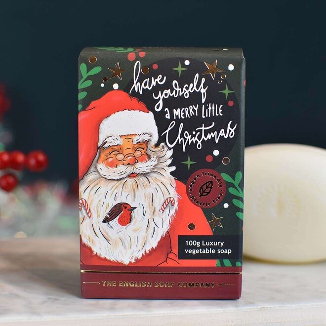 English Soap Co.Santa Mini Bar Soap