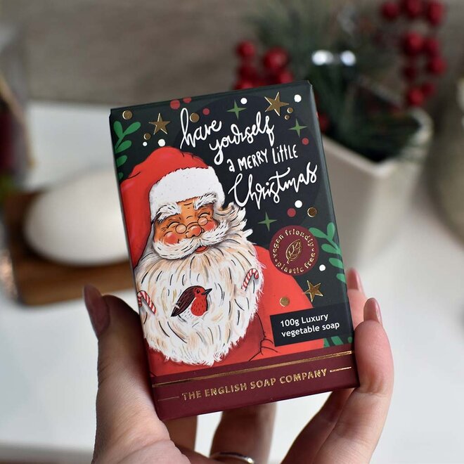 English Soap Co.Santa Mini Bar Soap
