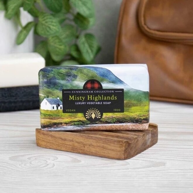 English Soap Co. Cunningham Collection 'Misty Highlands' Jasmine Bar Soap