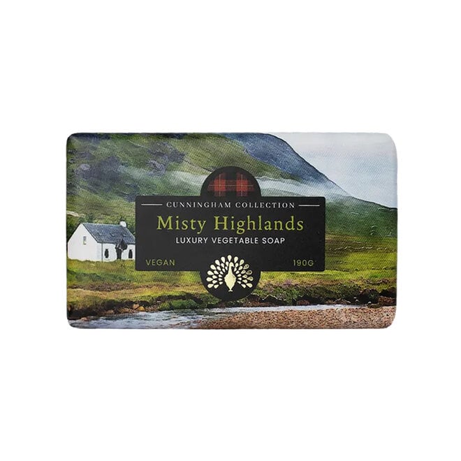 English Soap Co. Cunningham Collection 'Misty Highlands' Jasmine Bar Soap