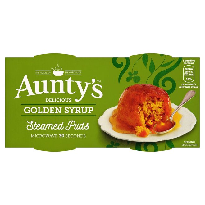 Aunty's Golden Syrup Steamed Puddings