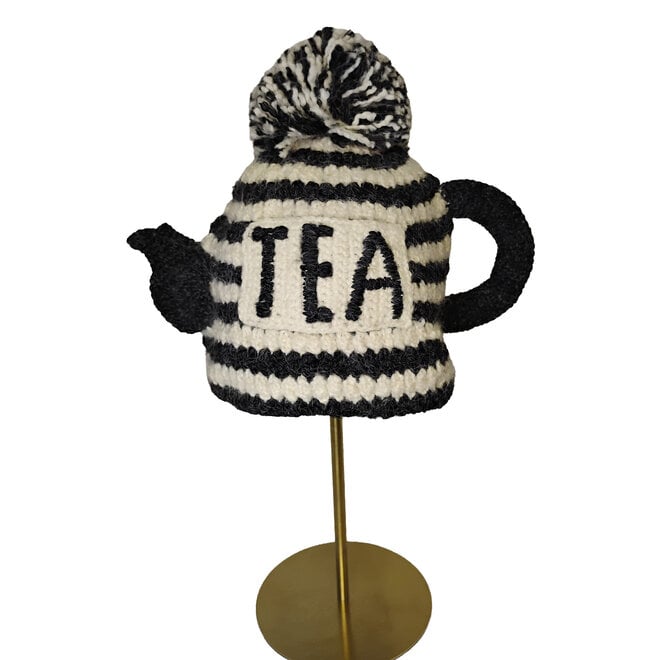 Black & White Teapot Hat